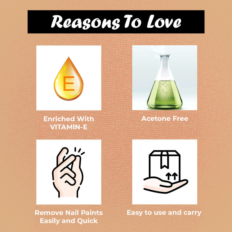 Nail Polish Remover Wipes