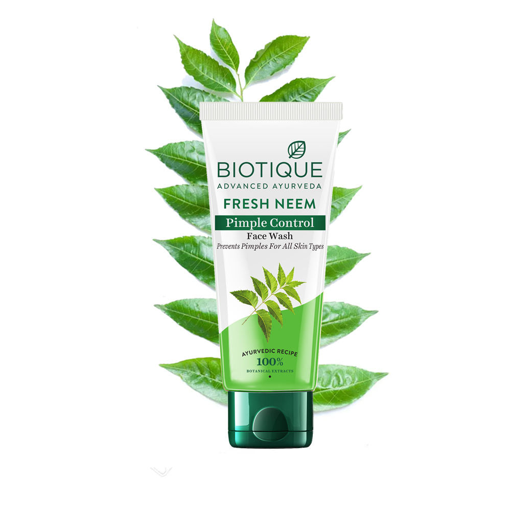 Bio Neem Purifying Face Wash Prevents Pimples For All Skin Types - 150ml