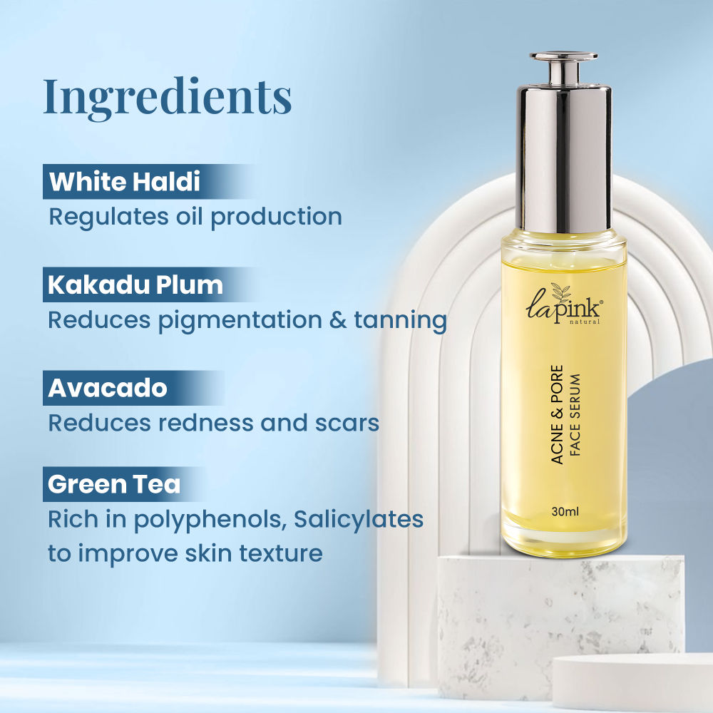 Acne & Pore Perfection Face Serum Reduces Dark Spots & Scar, For Oily & Acne Prone Skin