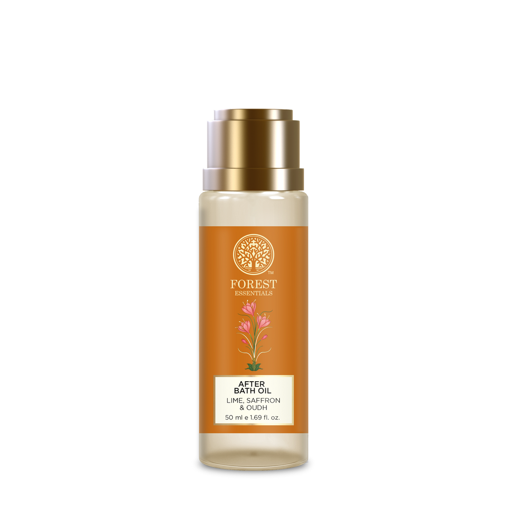 Lime Saffron & Oudh Natural After Bath Oil