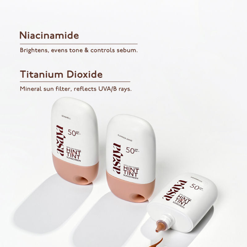 Mineral Tinted Sunscreen SPF 50++++ Niacinamide Matte Finish Light Coverage