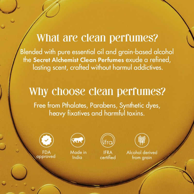 Royal Tuberose Clean Perfume for Women with Rose & Sandalwood, Everyday