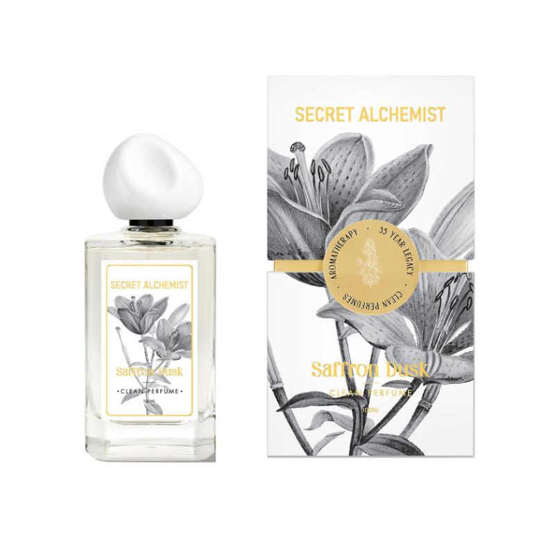 Saffron Dusk Clean Perfume Floral, Woody, for Women, Night and Everyday