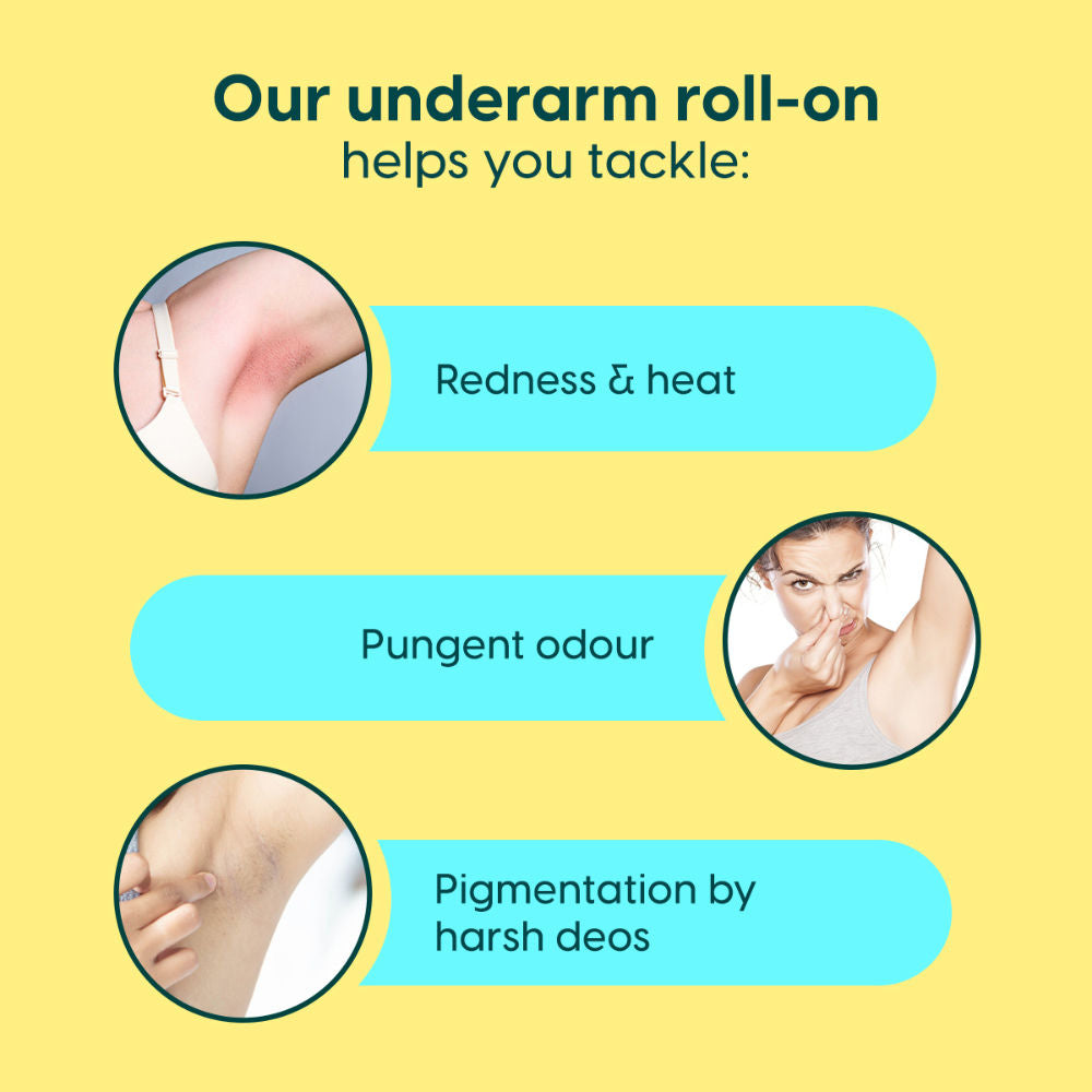 Under Arm Whitening Roll On Deodorant