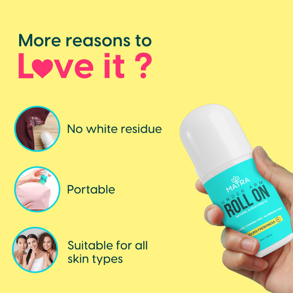 Under Arm Whitening Roll On Deodorant