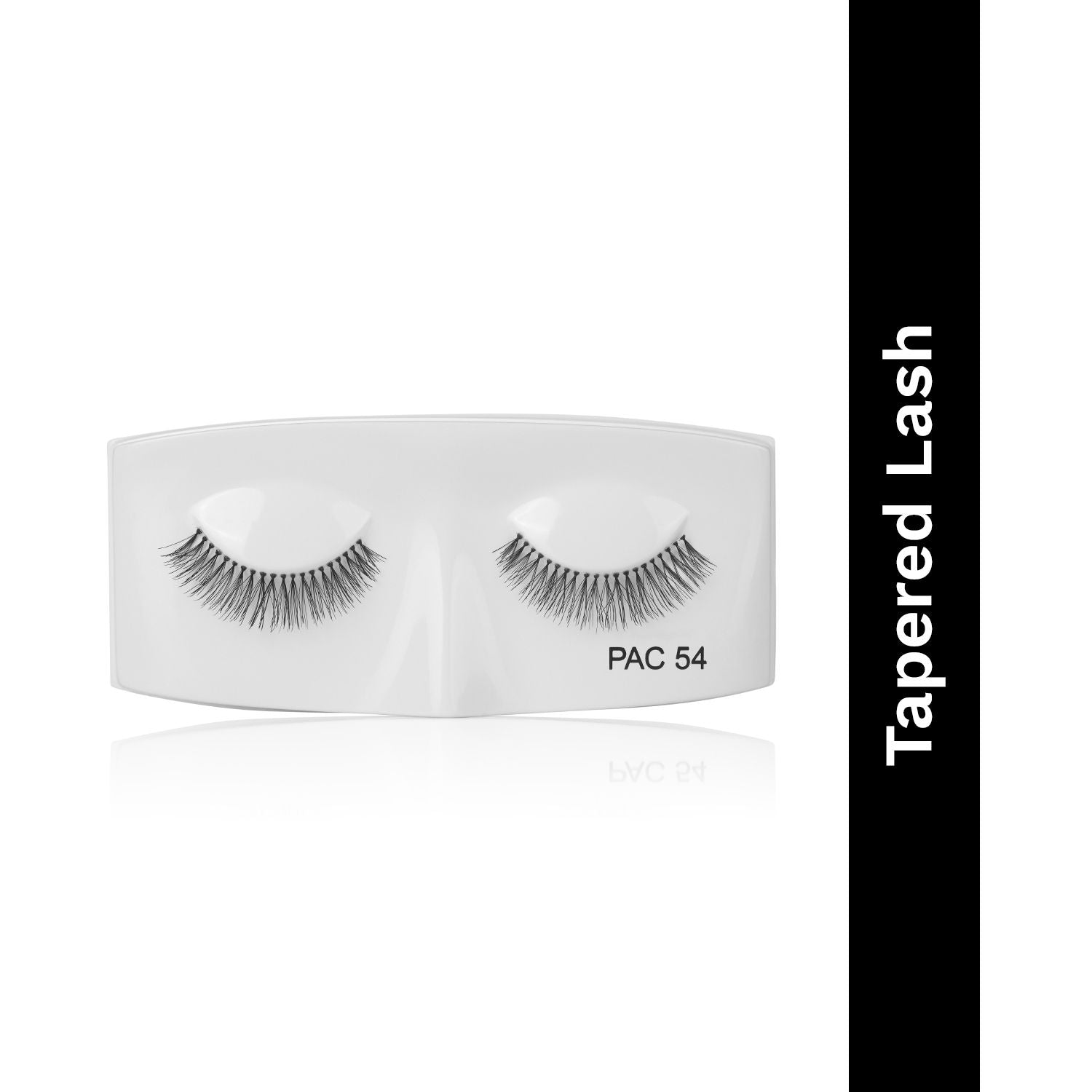 Tapered Lash 54 - Handmade Natural Looking, Reusable up to 12x, Seamlessly Blends with Lashes