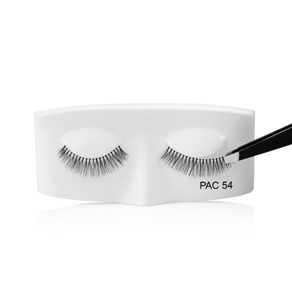 Tapered Lash 54 - Handmade Natural Looking, Reusable up to 12x, Seamlessly Blends with Lashes