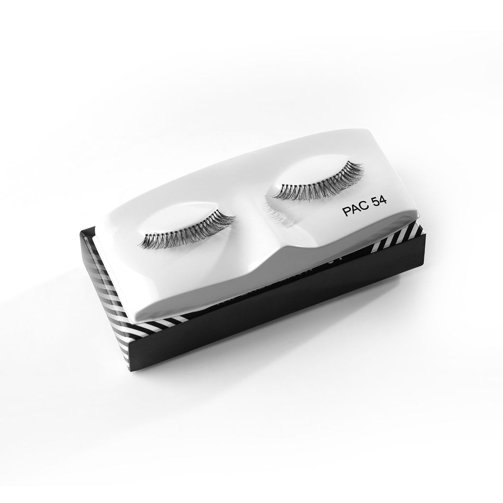 Tapered Lash 54 - Handmade Natural Looking, Reusable up to 12x, Seamlessly Blends with Lashes