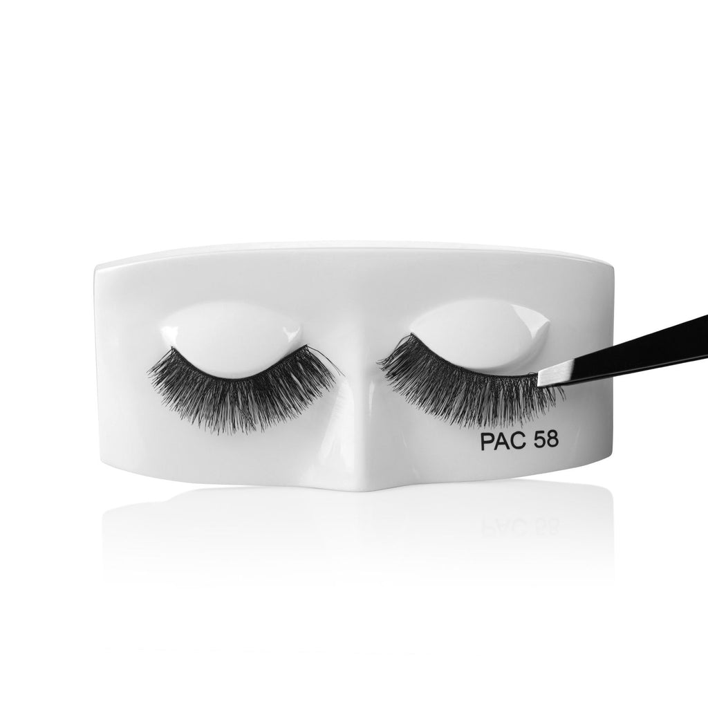 Tapered Lash 58 - Handmade Natural Looking, Reusable up to 12x, Seamlessly Blends with Lashes