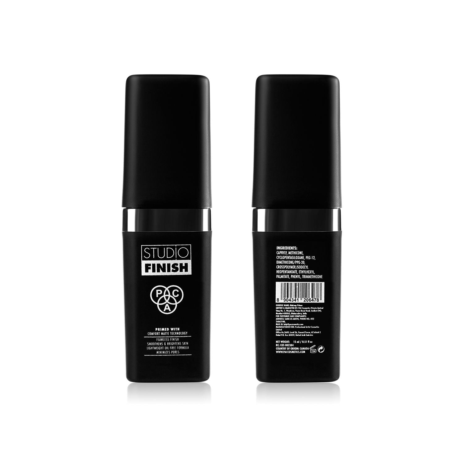 Studio Finish Primer - Lightweight Mattifying Gel Formula, Soft Focus Finish Ideal for Oily Skin