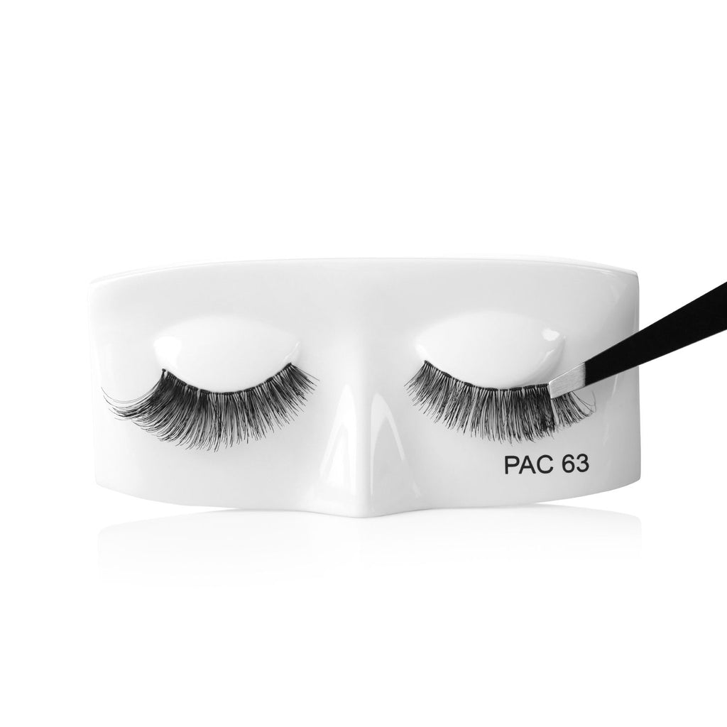 Tapered Lash 63 - Handmade Natural Looking, Reusable up to 12x, Seamlessly Blends with Lashes