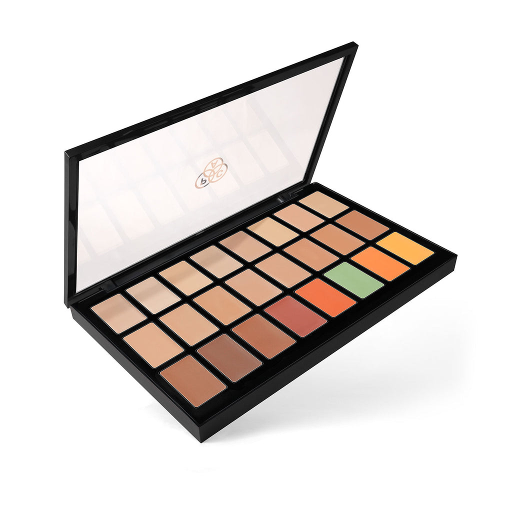 Studio Concealer Vault Palette - All in One MUA Palette, Buildable Coverage for every Skin Tone