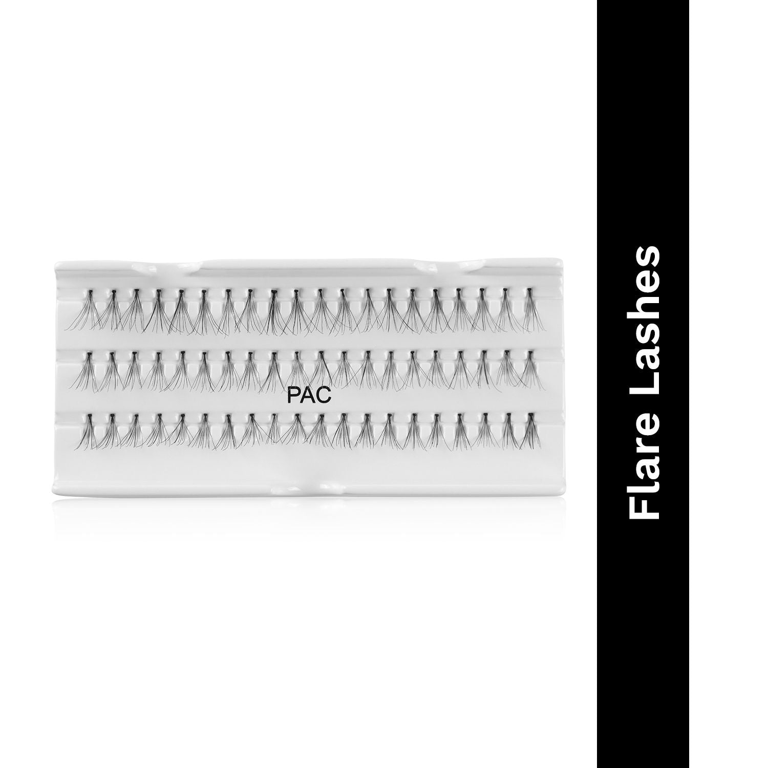 Flare Lash FL3 - Natural Cluster Lashes with Short, Long & Thick Strands for Versatile Looks