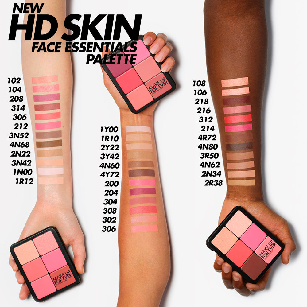 Hd Skin Face Essentials Palette