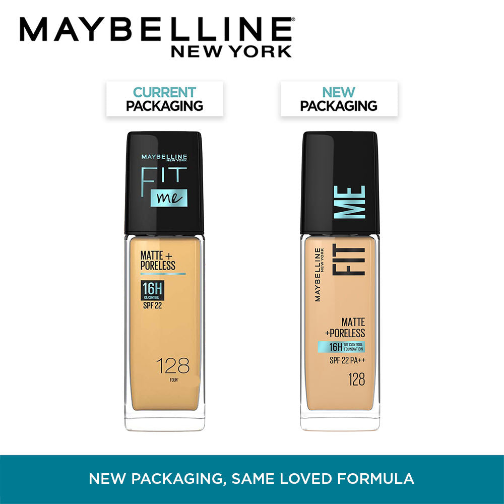 Fit Me Matte+Poreless 16H Oil Control Foundation with SPF 22 - 115 Ivory