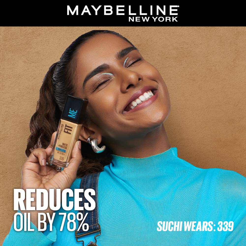 Fit Me Matte+Poreless 16H Oil Control Foundation with SPF 22 - 115 Ivory