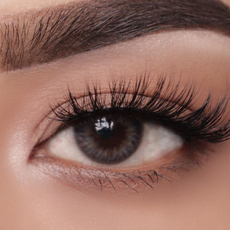 Spanish Real Monthly Coloured Contact Lenses - Gray (0.00)