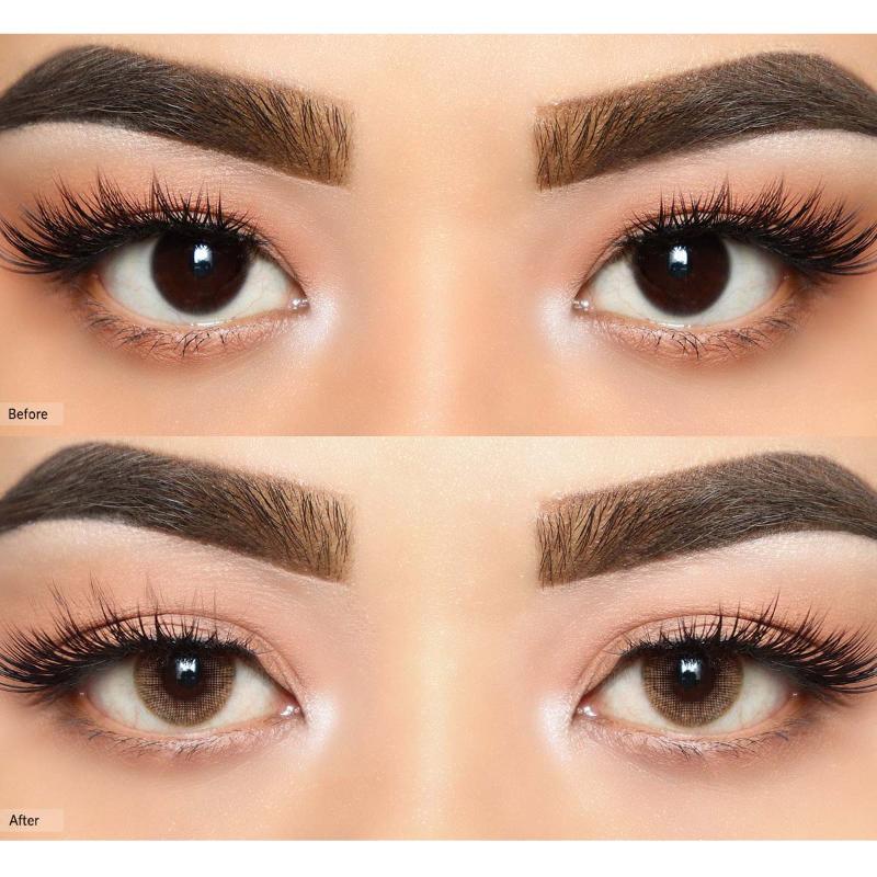 Russian Velvet Monthly Coloured Contact Lenses - Brown (0.00)