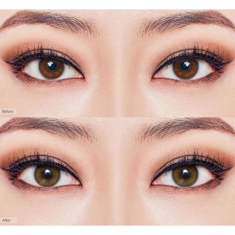 Scandi Monthly Coloured Contact Lenses - Olive (0.00)