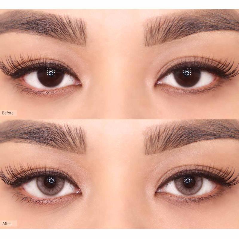 Daily Pair Color Contact Lens Pack 1 - Russian Smoky Brown (0.00 Plano)