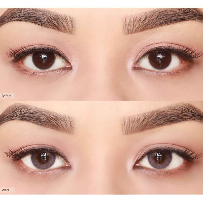 Daily Pair Color Contact Lens Pack 1 - French Shine Lavender (0.00 Plano)