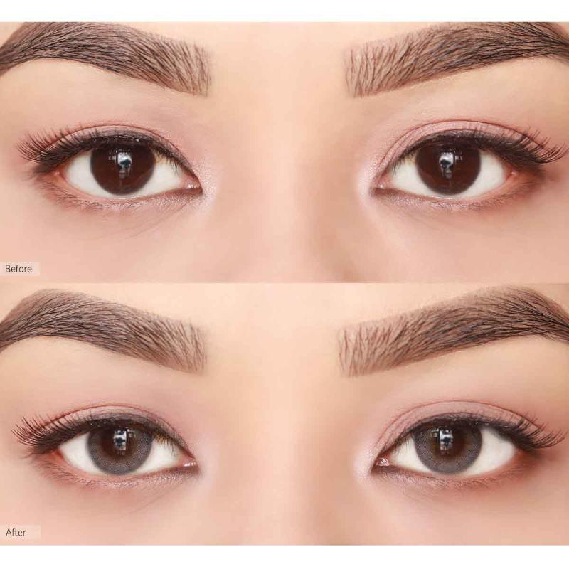 Daily Pair Color Contact Lens Pack 1 - French Shine Grey (0.00 Plano)