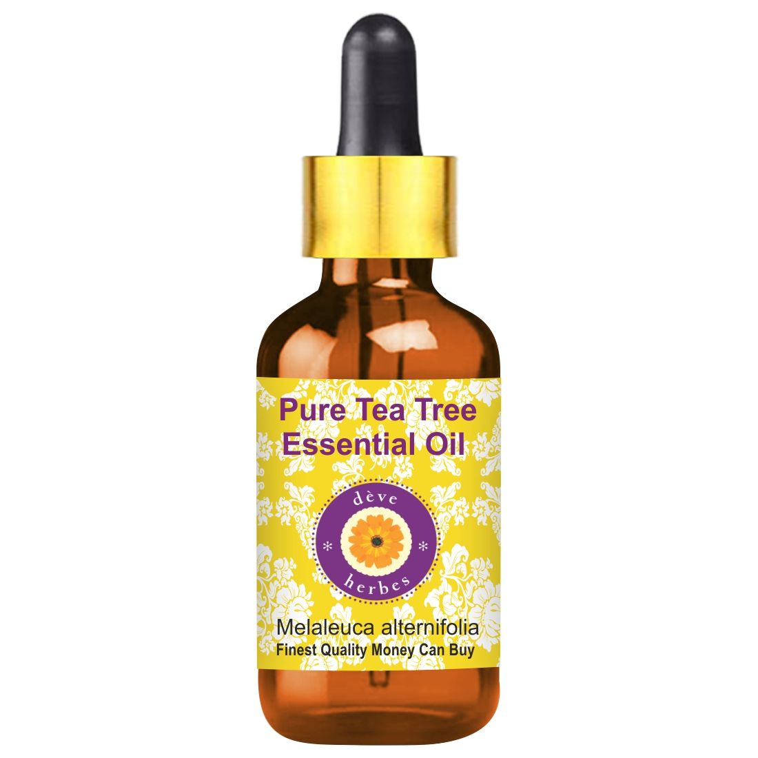 Pure Tea Tree Essential Oil For Dandruff Control, Glowing Skin & Fades Acne Scars