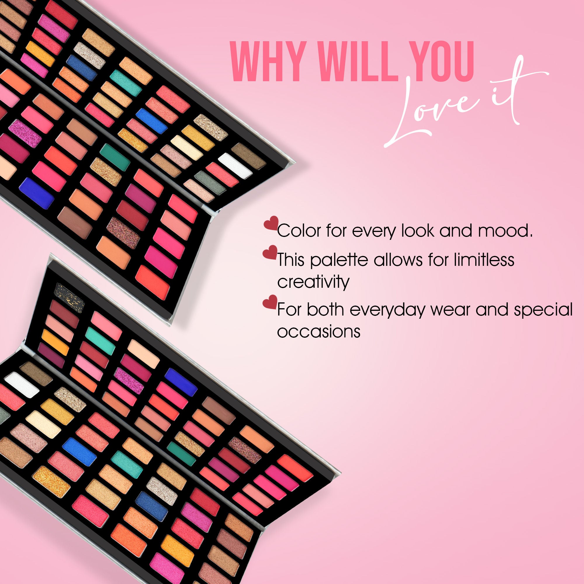 70 Multi - Color Eyeshadow Palette