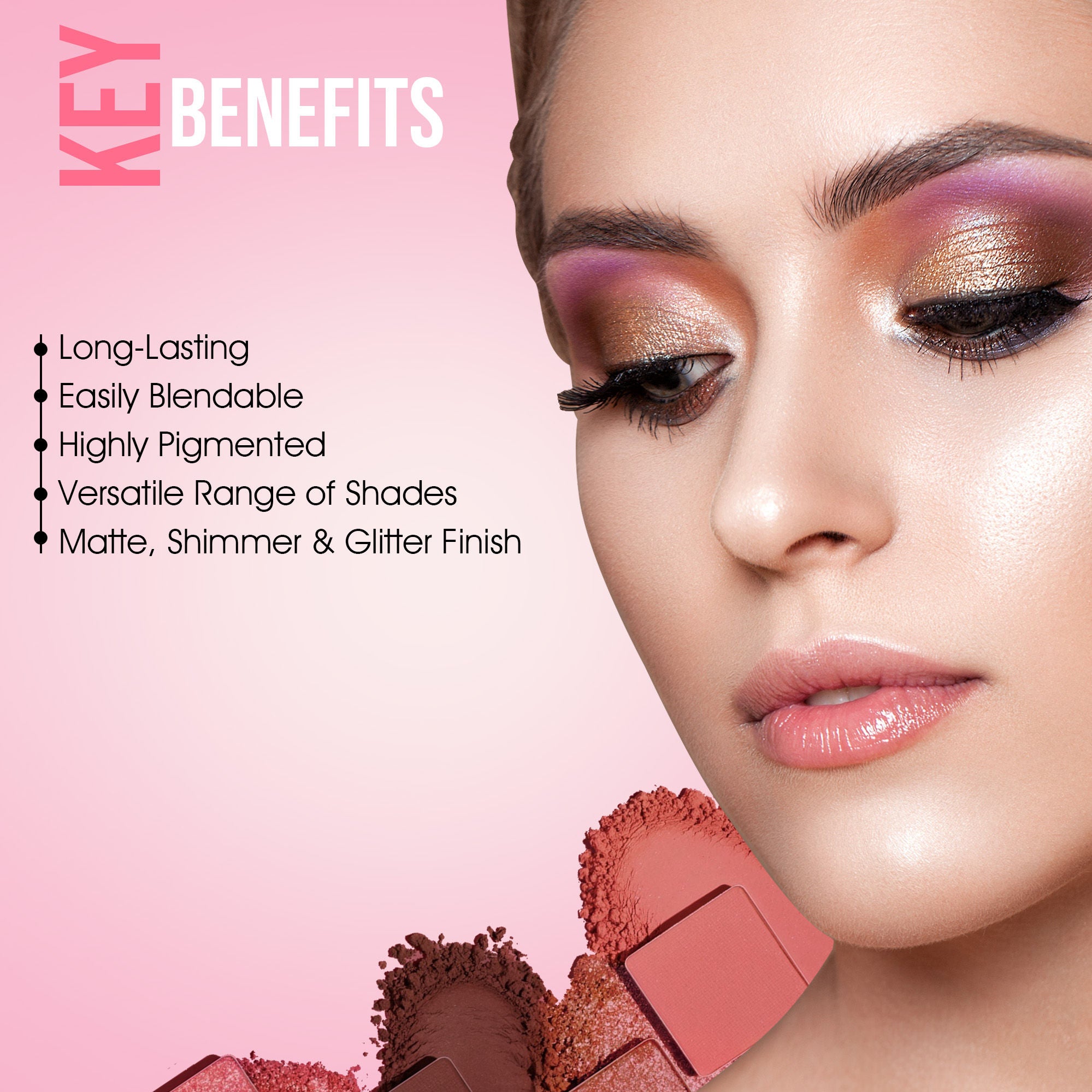 70 Multi - Color Eyeshadow Palette