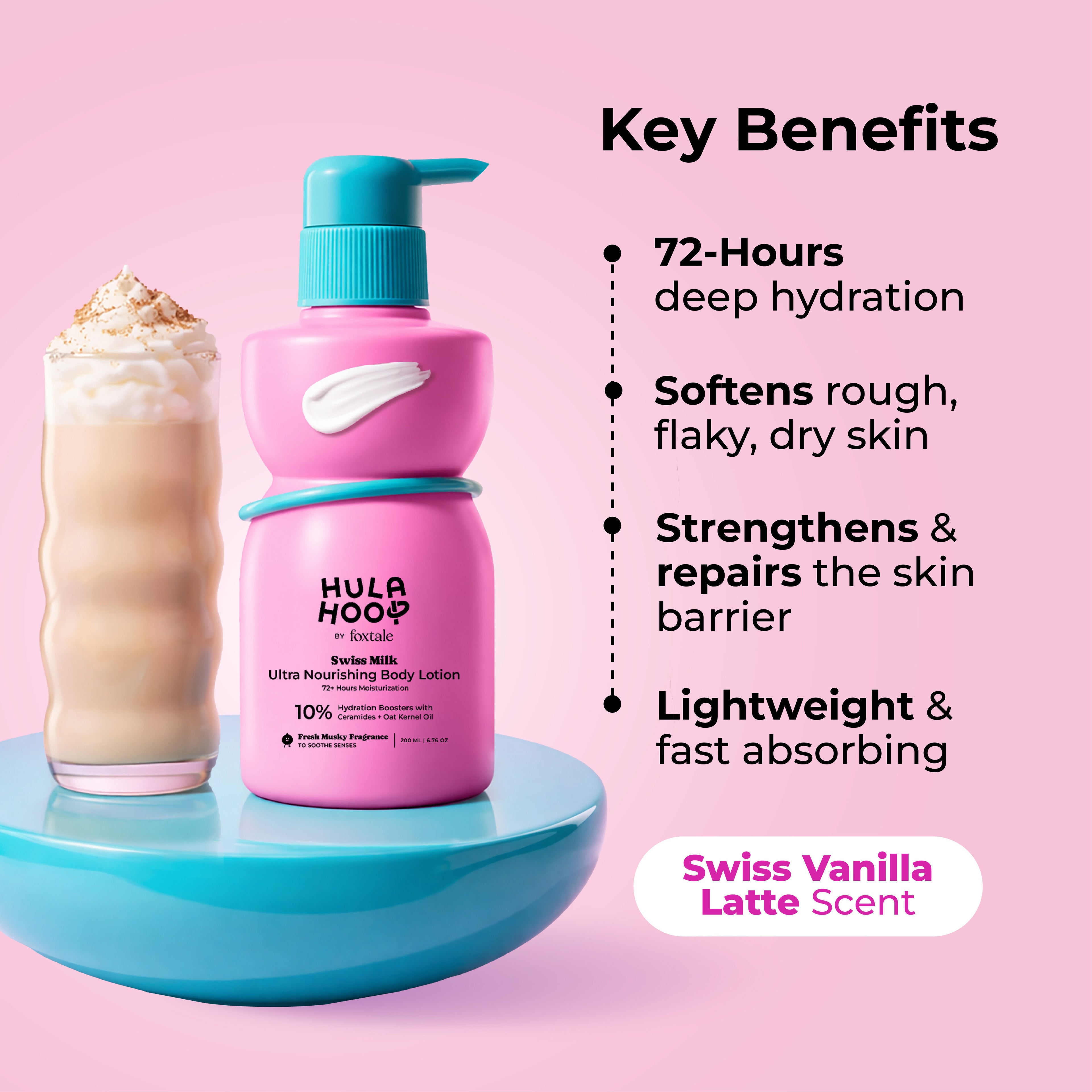 Hula Hoop Ultra Nourishing Body Lotion, Hydrates & Repairs