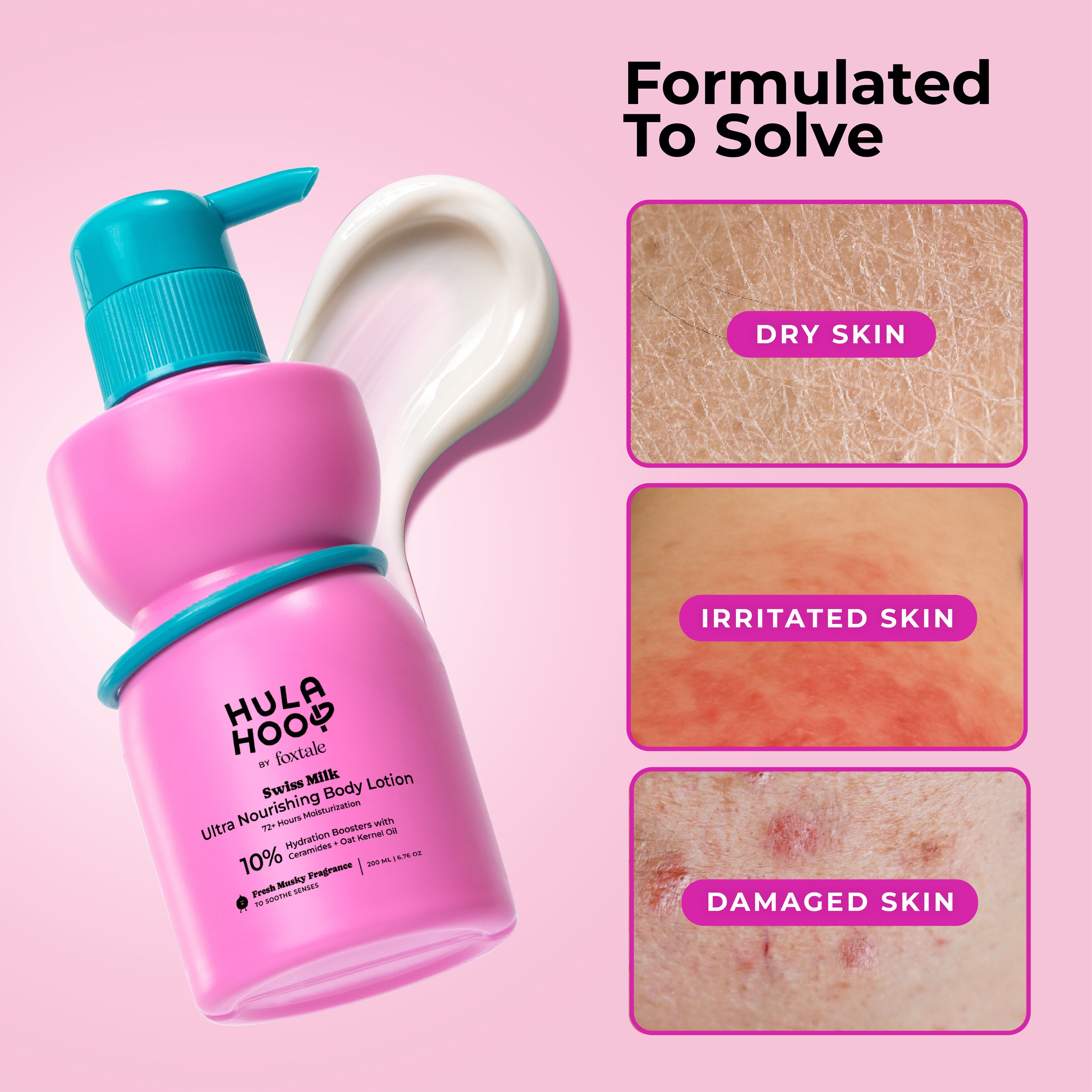 Hula Hoop Ultra Nourishing Body Lotion, Hydrates & Repairs