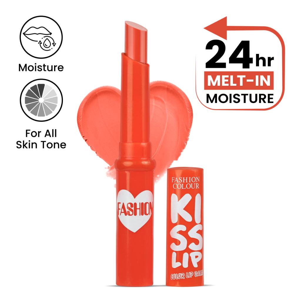 Kiss Lip Balm - Vivid Peach