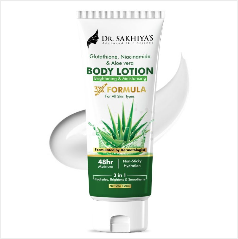 Body Lotion With Glutathione, Niacinamide & Aloe Vera