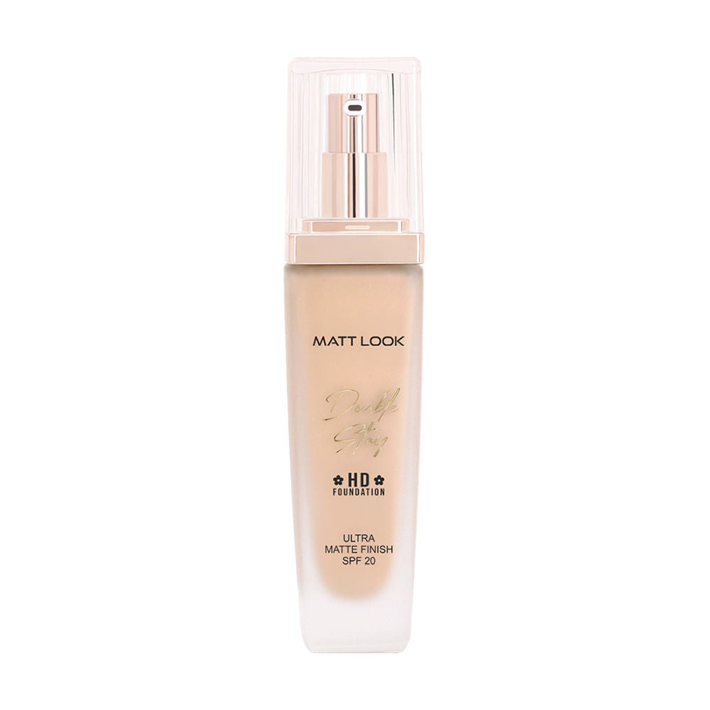 Double Stay HD Weightless Foundation Matte Finish - 02 Rose Blush
