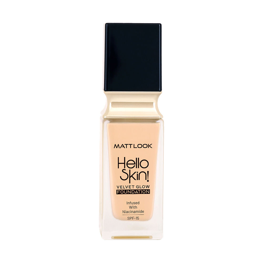 Hello Skin Velvet Glow Foundation - 05 Golden Beige