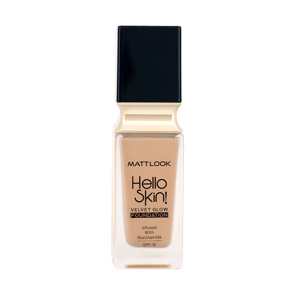 Hello Skin Velvet Glow Foundation - 09 Radiant Sand