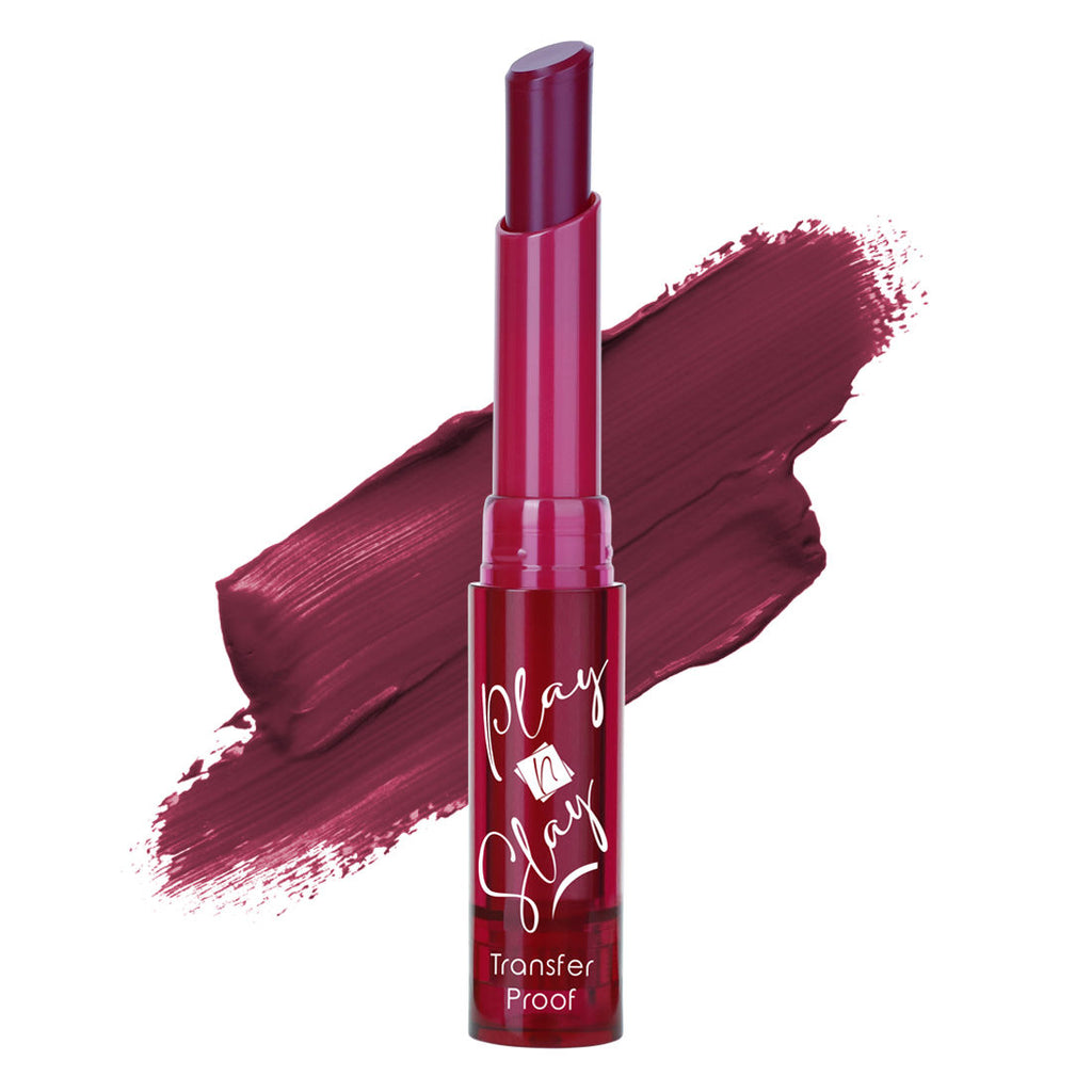 Play n Slay Velvette Smooth Transferproof Lipstick - 07 Wine Me