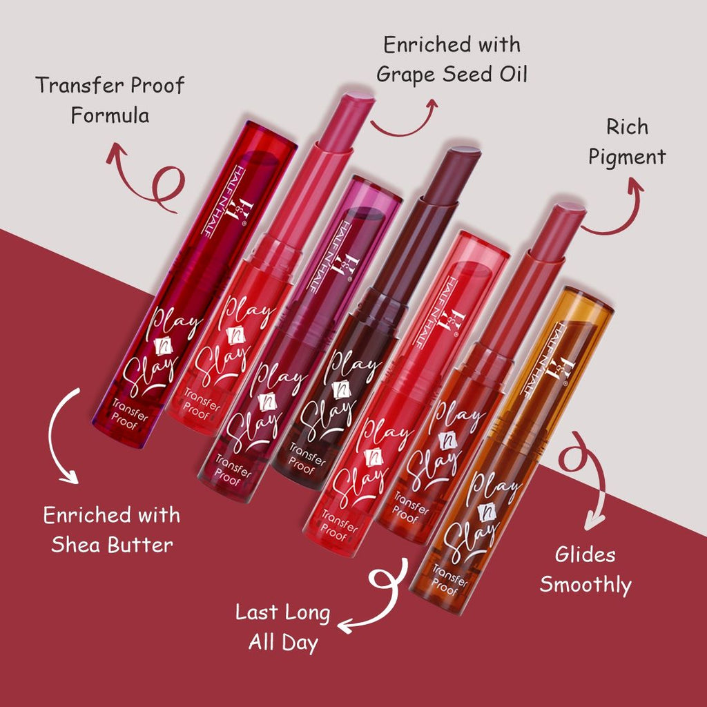 Play n Slay Velvette Smooth Transferproof Lipstick