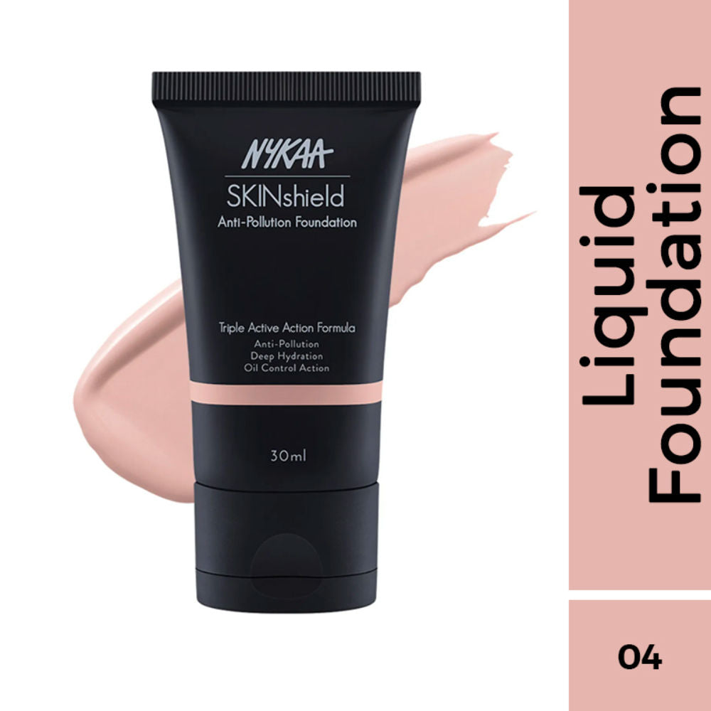 SkinShield Anti-Pollution Matte Foundation - Rose Beige 04