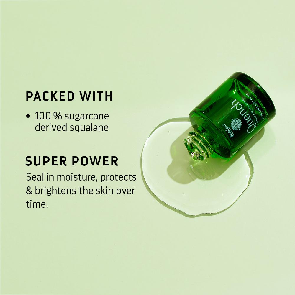 100% Sugarcane Quench Squalane - Lightweight Non Sticky Moisturizing Oil