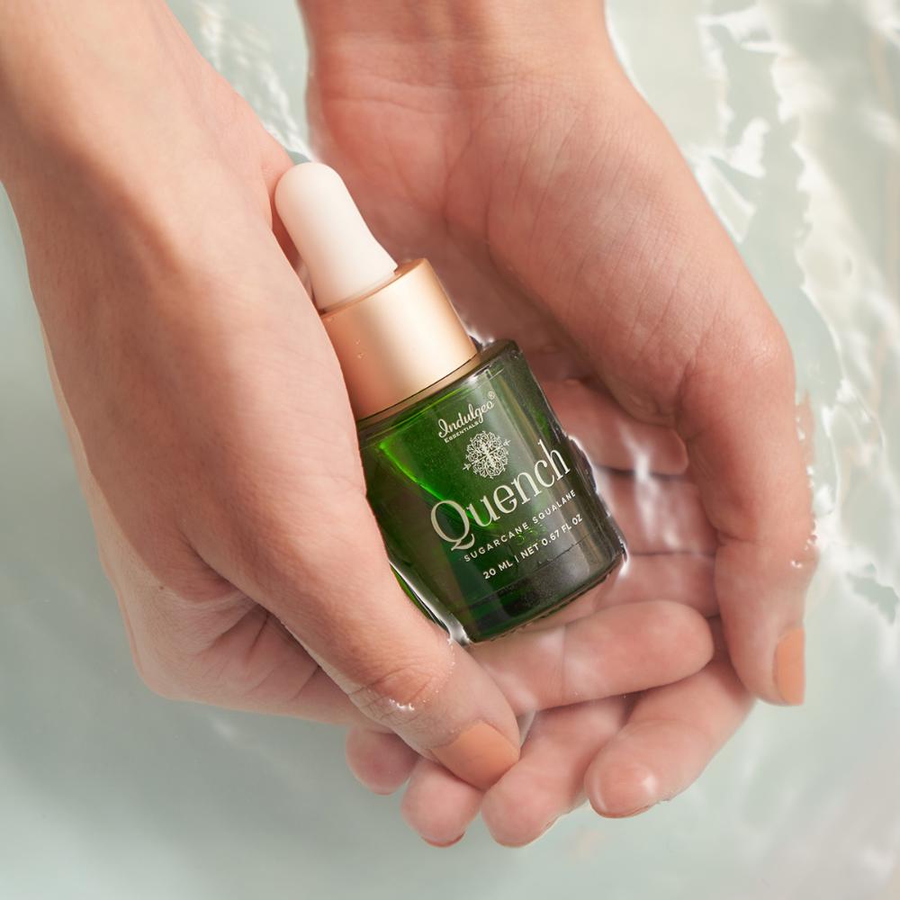 100% Sugarcane Quench Squalane - Lightweight Non Sticky Moisturizing Oil