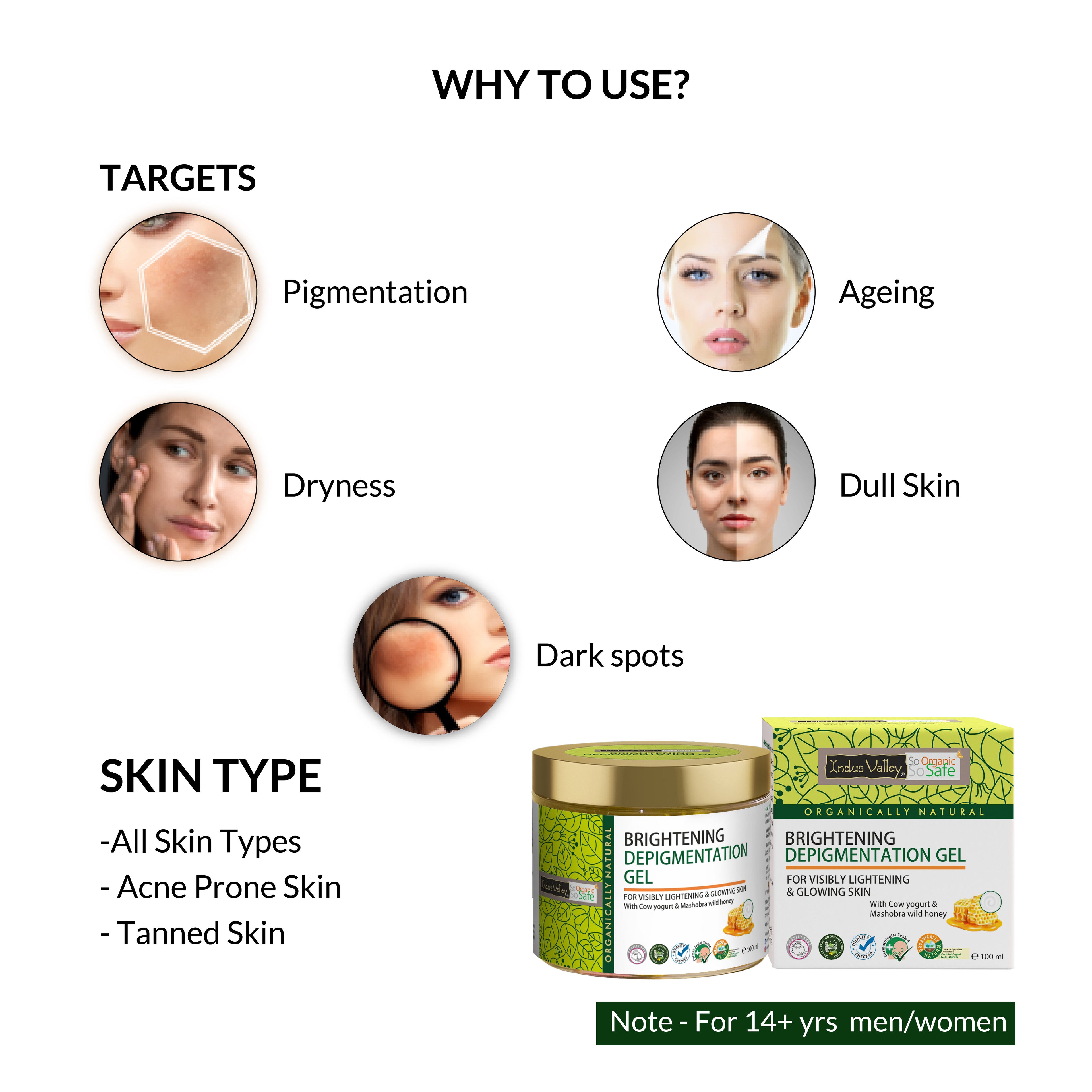 Brightening Depigmentation Gel