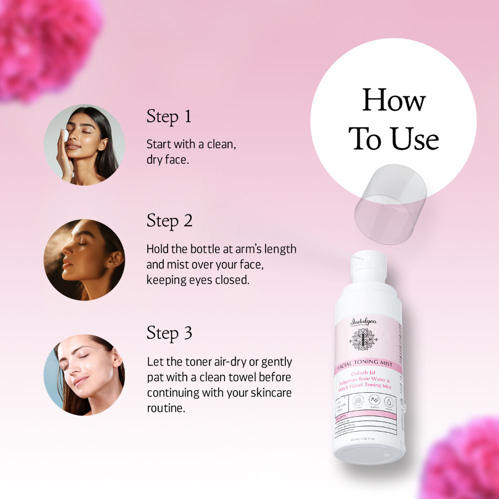 Gulaab Jal Facial Toning Mist (Rose Water)