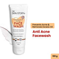 French Clay Pimple Oil Control Face Wash For Acne Prone Oily Skin Cleanses Pores