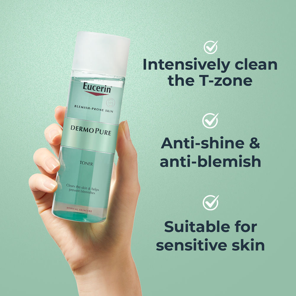 DermoPurifyer Oil Control Facial Toner With Lactic Acidfor Blemish & Acne-Prone Skin
