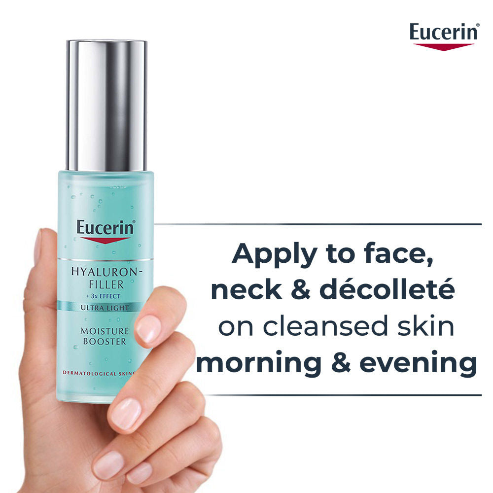 Hyaluron-Filler Moisture Booster with Hyaluronic Acid & Glycerin, 3X Effect – Plumps, Hydrates, Reveals Younger -Looking Skin