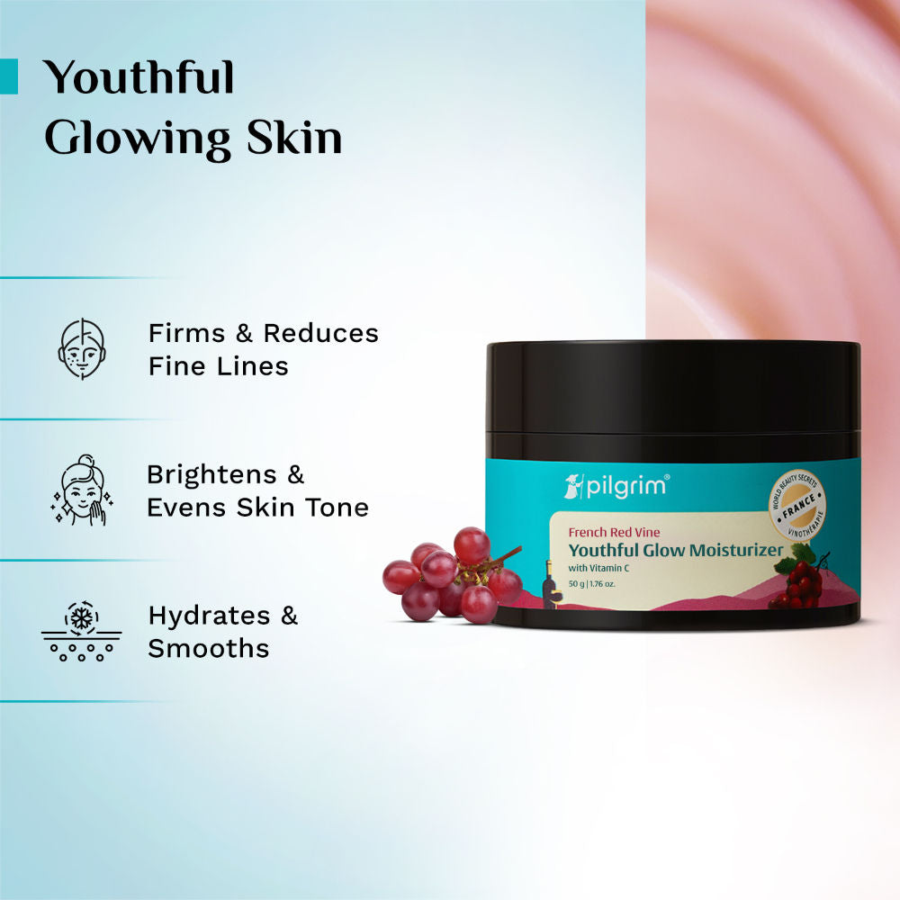 French Red Vine Youthful Glow Moisturizer SPF 30 with Vitamin C