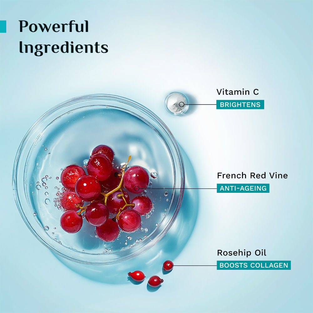 French Red Vine Youthful Glow Moisturizer SPF 30 with Vitamin C