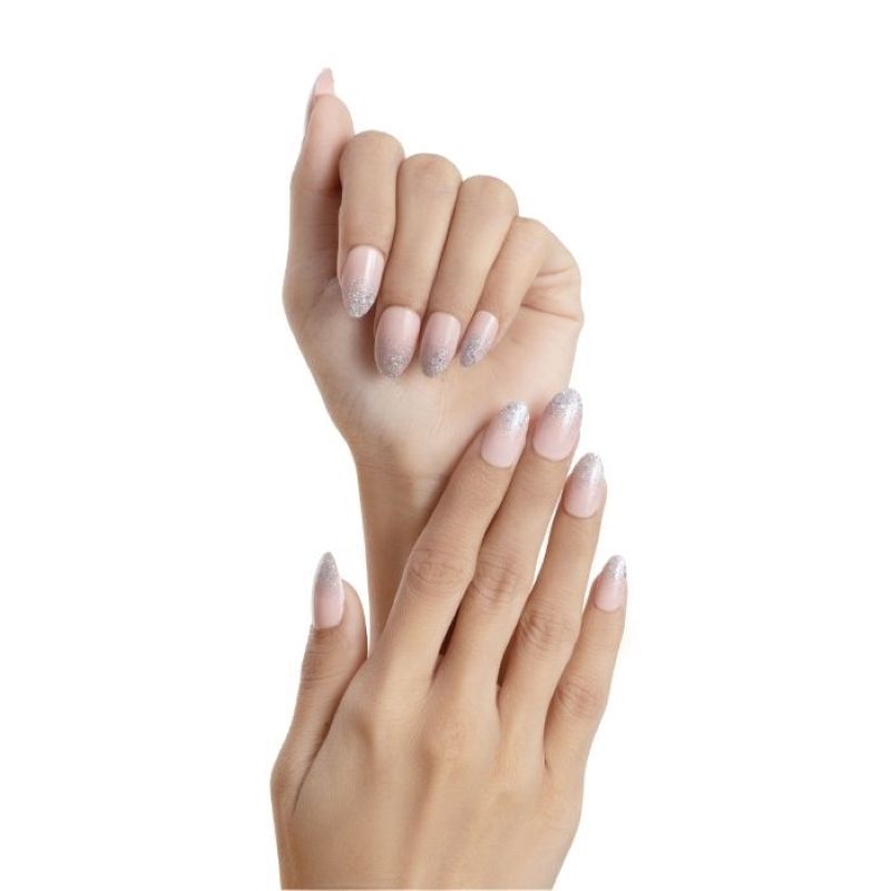 Ballerina Super Natural Smooth Glitter Press On Nails