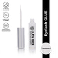 Lash Fixer Eyelash Adhesive Transparent - 24H Hold, Quick Drying, Waterproof, Ultra Thin Brush